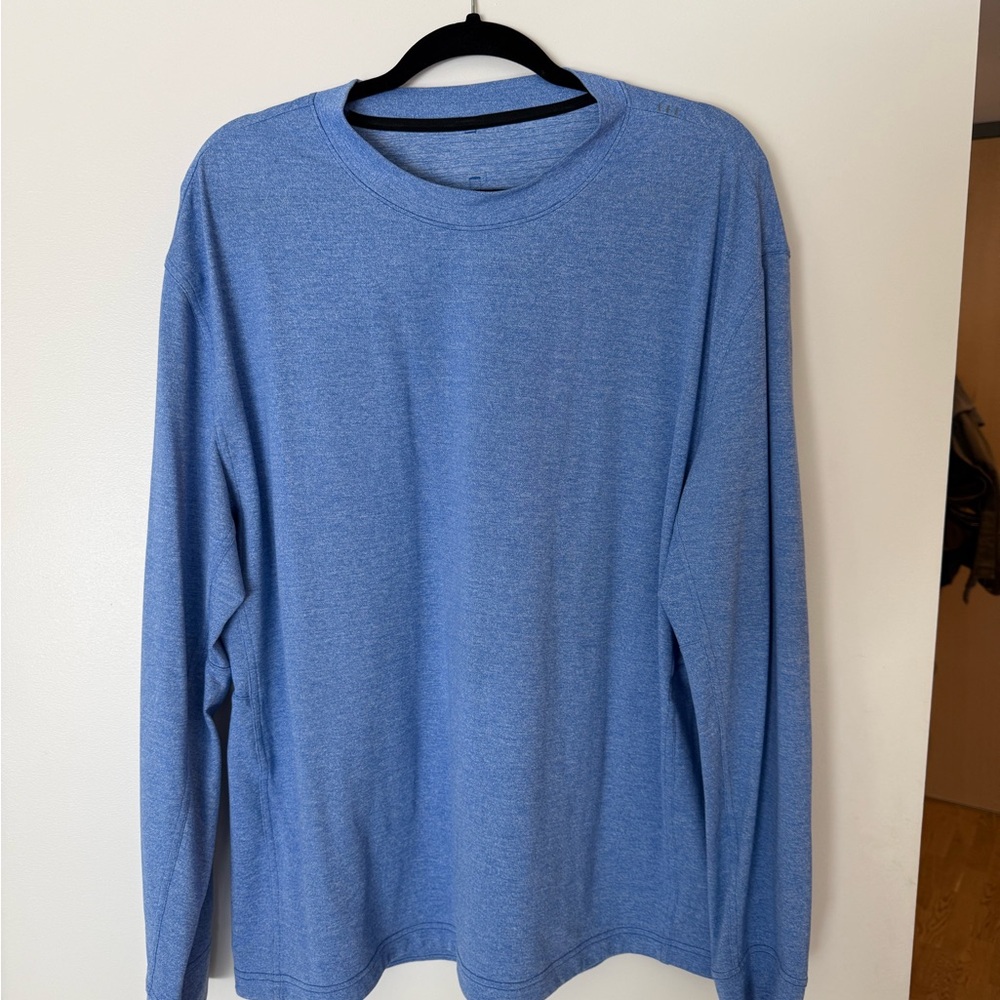 Lulu Men's Blue Long Sleeve Shirt